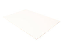 MDF plade 3 mm hvid - 80 x 120 cm